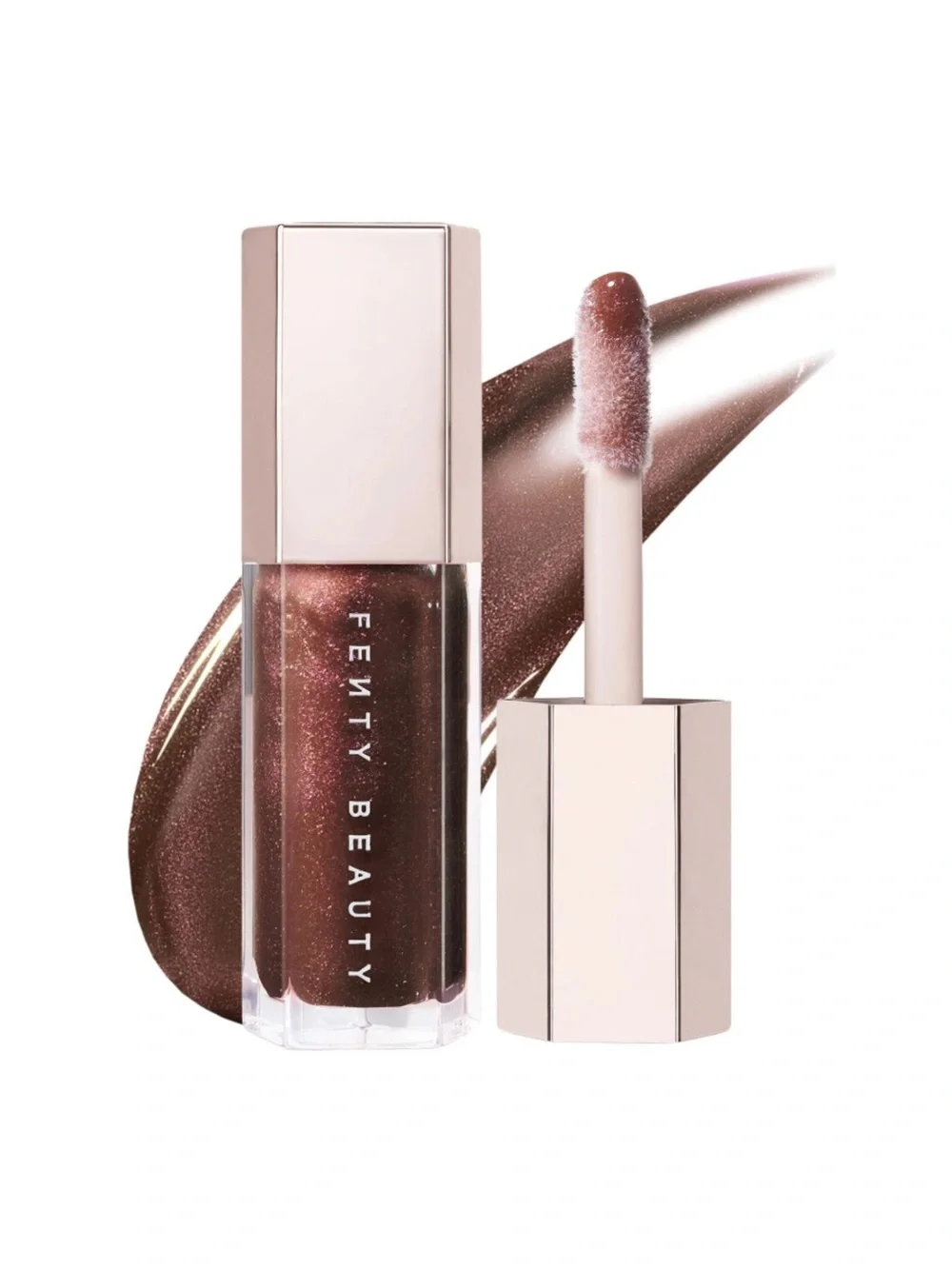 FENTY BEAUTY Gloss Bomb Universal Lip Luminizer in Hot Chocolit - 0.3 oz NIB